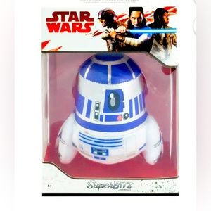 Star Wars SuperBitz   SuperBITZ Star Wars R2-D2 Collectible Plush - New in box